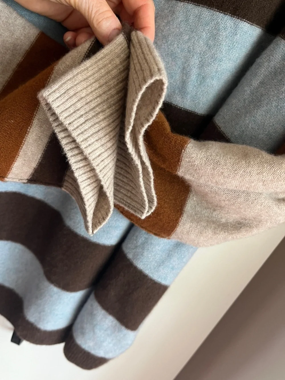 Free People Addie Stripe Cashmere Pullover Size Small NWT